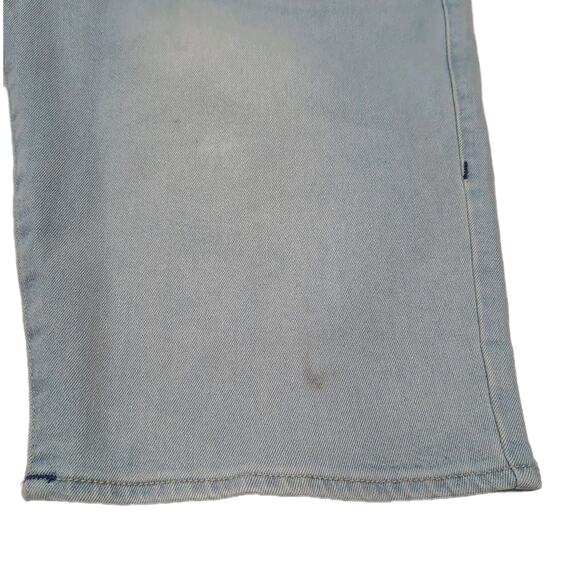 True Religion Rocco Denim Shorts Mens Size 34 Flap Light Wash Jean Jorts NEW NWT - Picture 3 of 16
